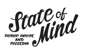 Logo for State of Mind Public House and Pizzeria.