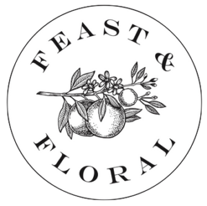 Logo for Feast and Floral.