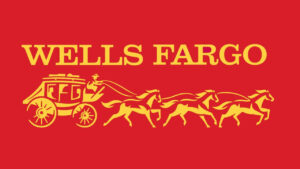 Logo for Wells Fargo.